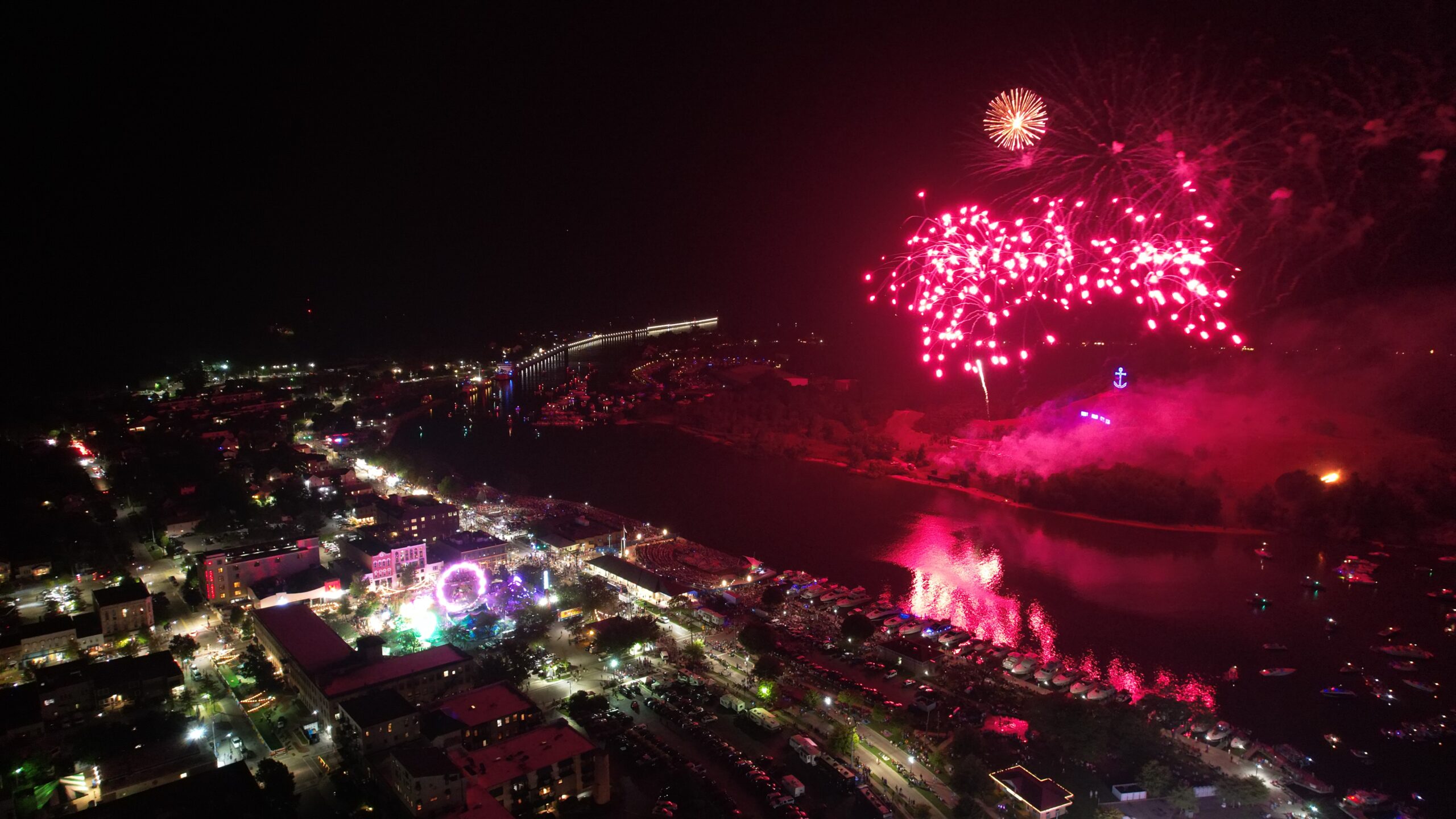 Coast Guard Fireworks Celebration Grand River Sailing Club